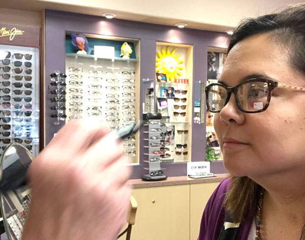 The blurry signs of middle age