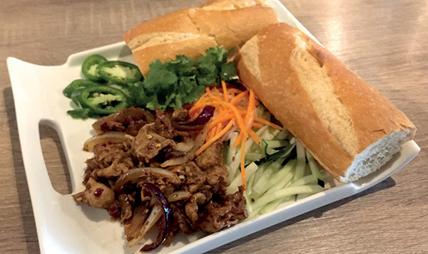 Vegetarian fare with Vietnamese flair