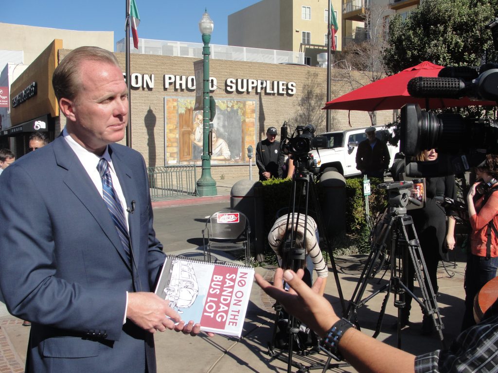 Little Italy residents oppose proposed bus lot