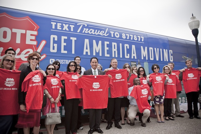 Vote Travel Bus visits San Diego