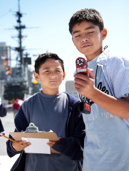 From WWII aircraft carrier to futuristic classroom