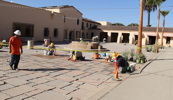 Rubbing elbows with the past