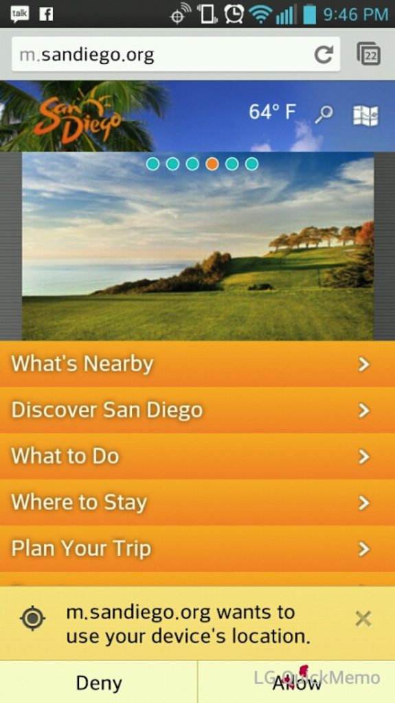 Local tourism on the go