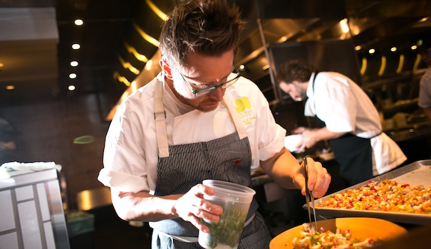 Celebrity chef in the house