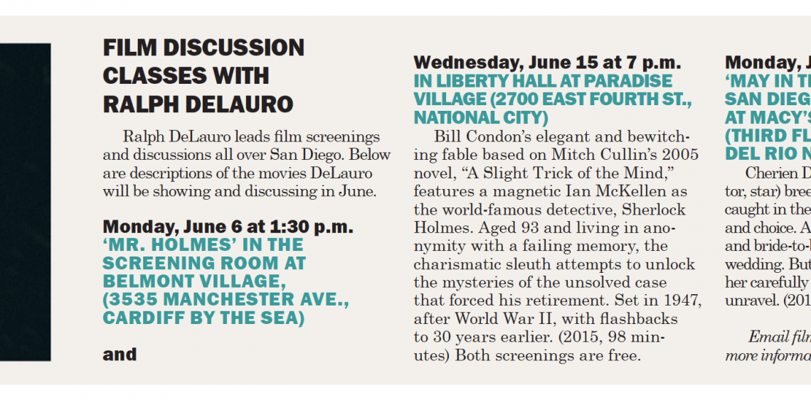 Downtown Calendar – June 2016