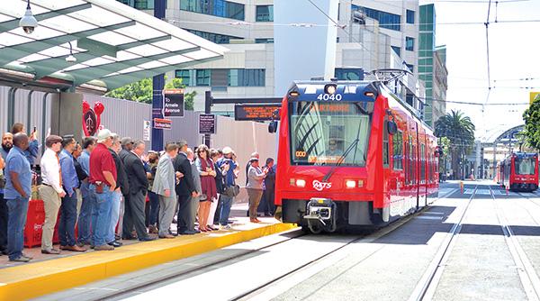 Downtown’s on track