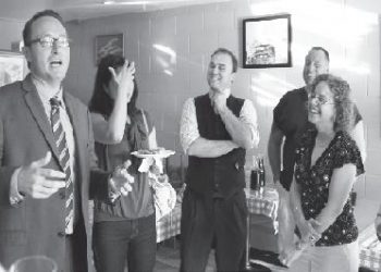 Red, white and blue in Mission Hills