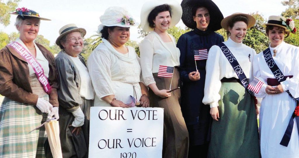 Women's Suffrage Parade honors 100 years of Women's Right to Vote