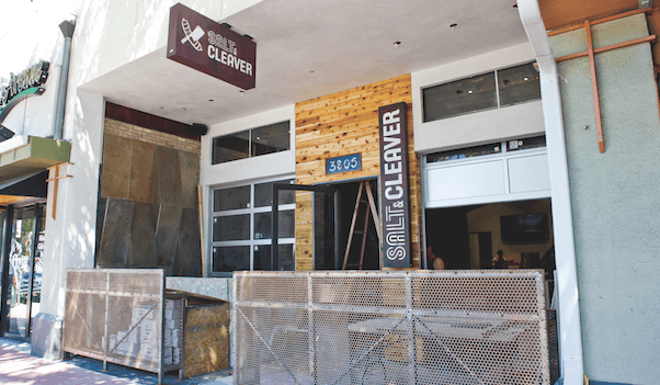 Salt & Cleaver's renovation