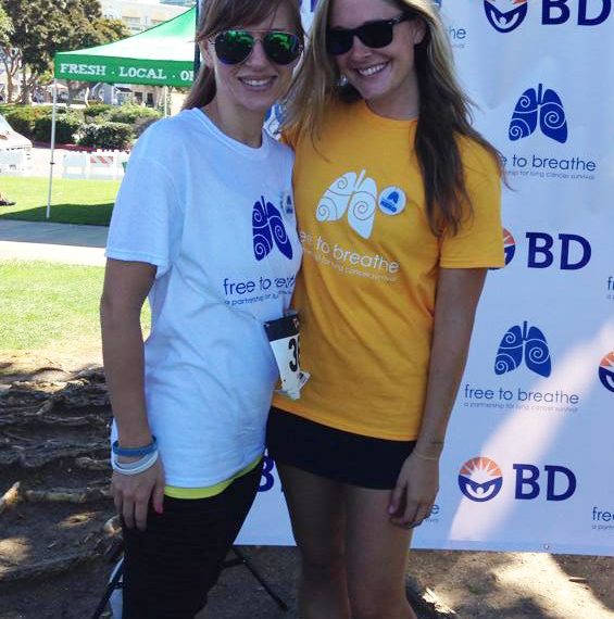 Personal loss inspires lung-cancer volunteer