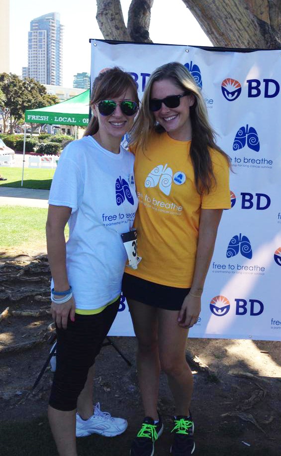 Personal loss inspires lung-cancer volunteer