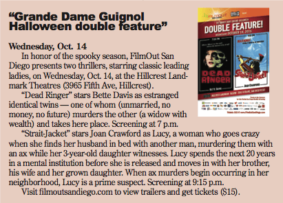 Calendar: Oct. 9 – Oct. 22