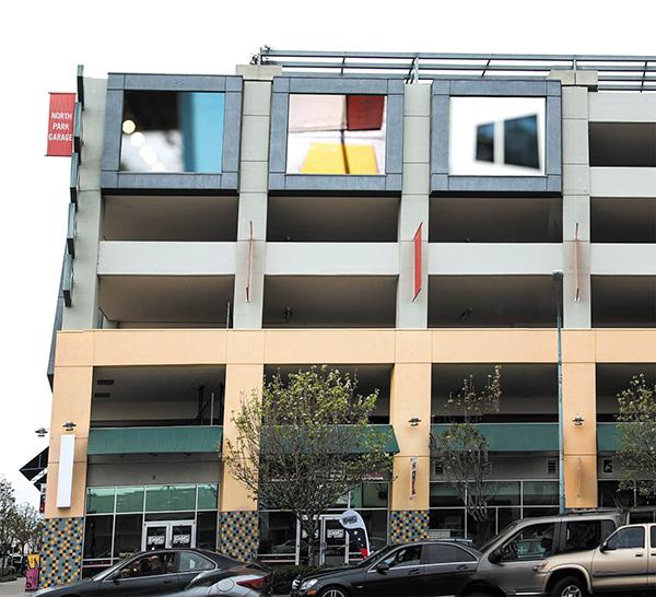 North Park lot gets splash of color