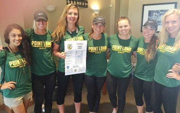 PLNU golf shatters school-records in season opener