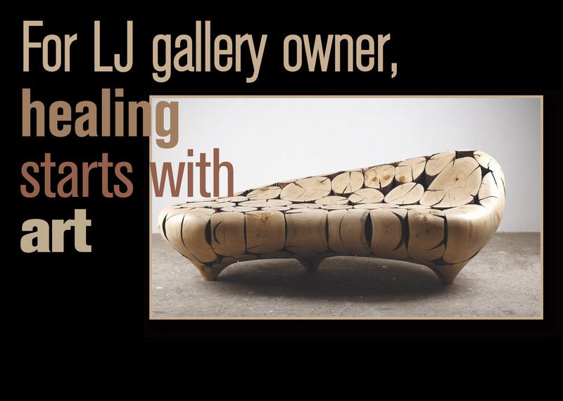 For LJ gallery owner, healing starts with art