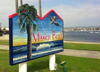‘Mission Beach’ greeting signage receives a facelift