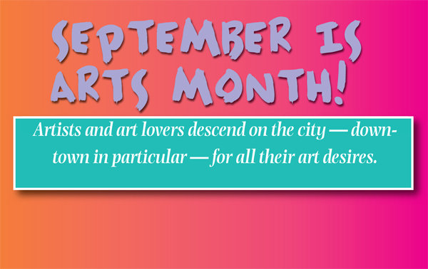 Contemporary Art Fair kicks off arts month