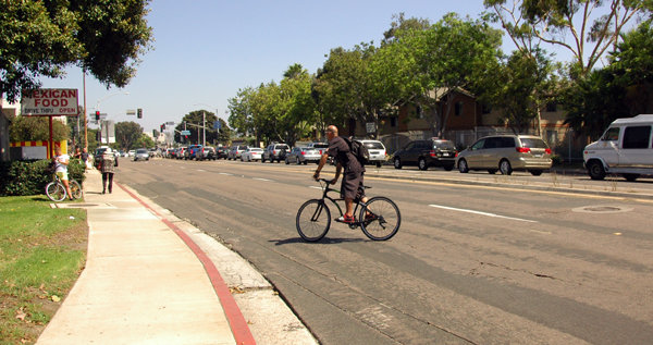 Point Loma has three extremely dangerous intersections for bicyclists