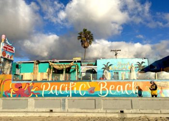 New mural by UC San Diego professor installed on Girard Avenue