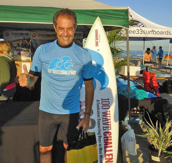 100 Wave Challenge in Mission Beach benefits Boys to Men mentor program