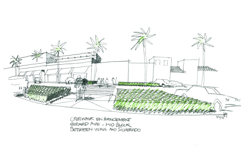 La Jolla?Merchants Association discuss Girard Avenue crosswalk enhancement