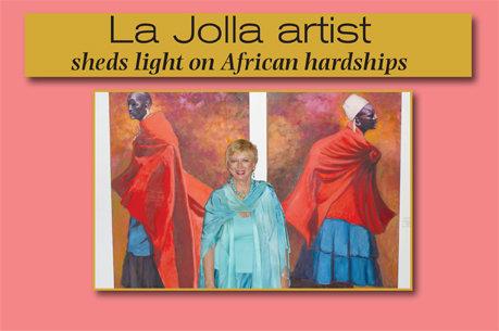 La Jolla artist sheds light on African hardships