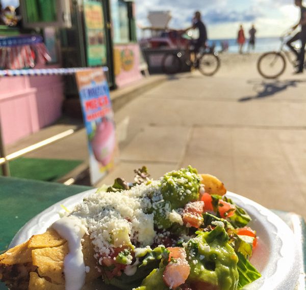 Coast of Pacific Beach Restaurant Walk on May 23