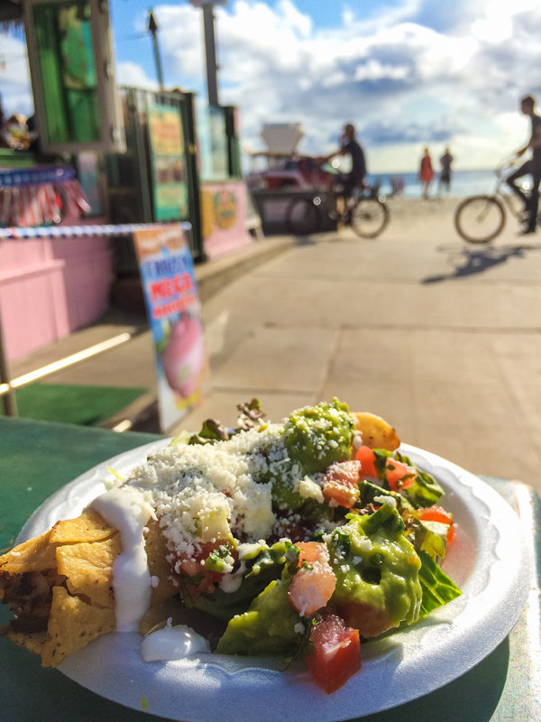 Coast of Pacific Beach Restaurant Walk on May 23