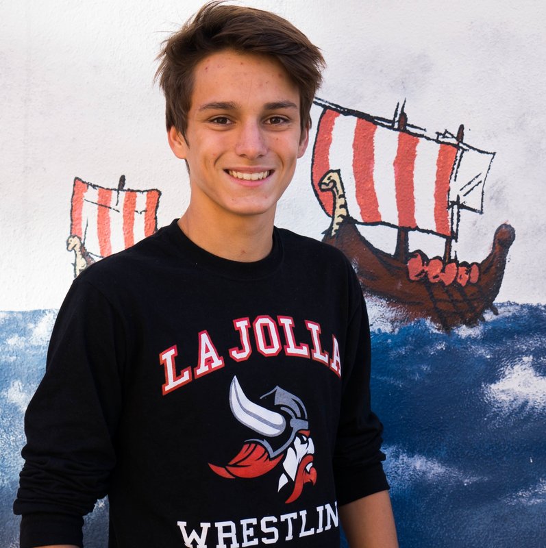 Native Briton, LJHS wrestler Austin never pours the milk first