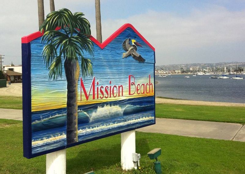 Ambassador-like ‘Mission Beach’ signs get facelift