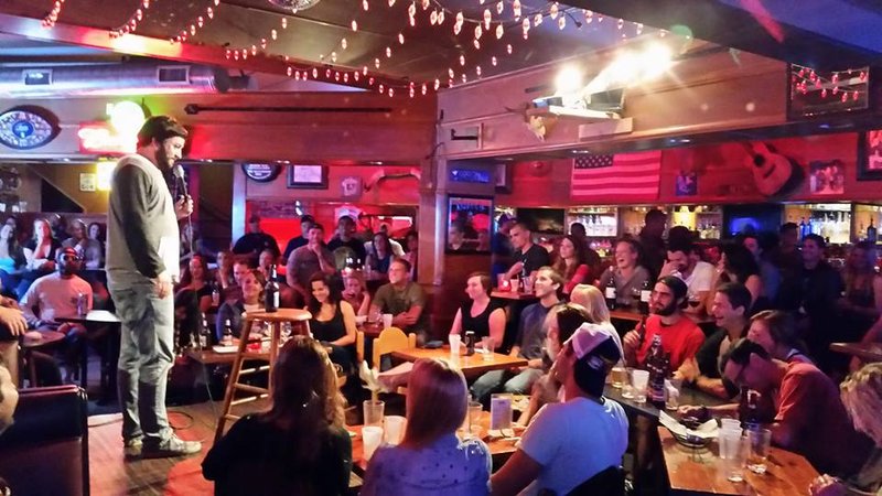 Got the blues? Hit up PB’s Reds Saloon for some good, free belly laughs