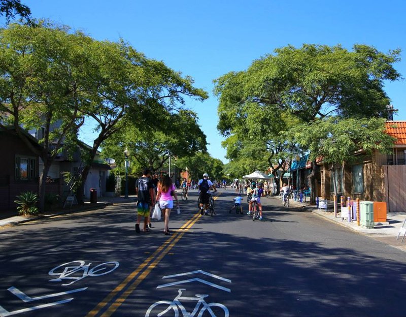 Portions of PB streets to be car-free for March 30 cycling promotion
