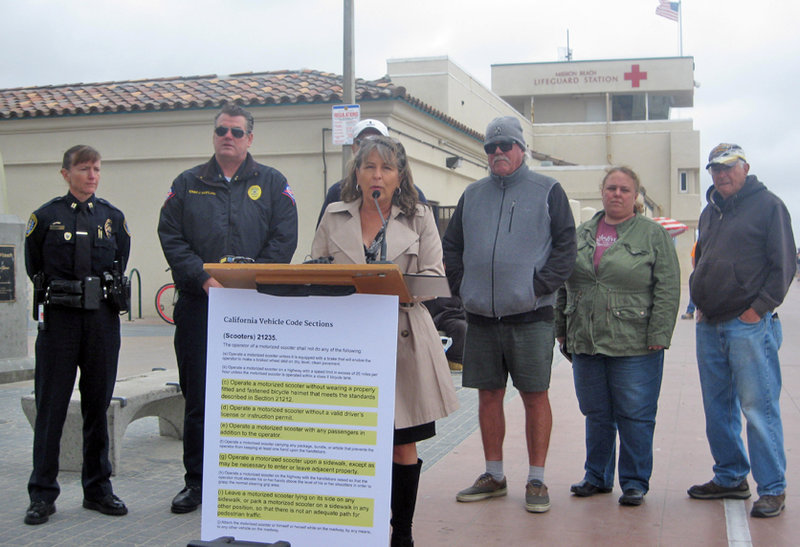 Zapf moves to ban motorized scooters from boardwalk