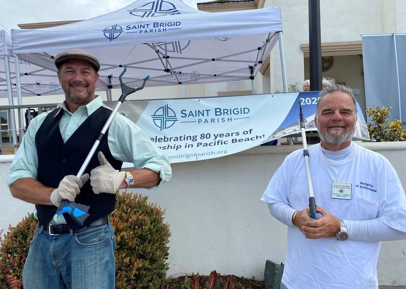 Morning-after St. Patrick’s Day cleanup in Pacific Beach