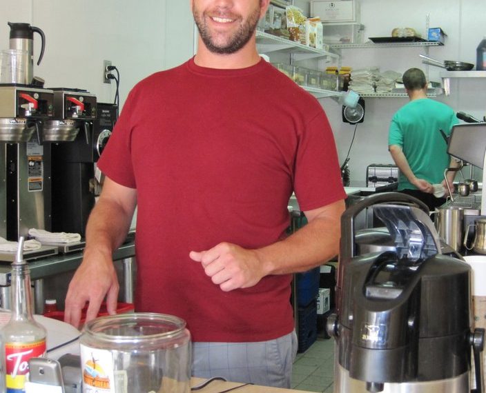 Brewing up neighborhood coffee and staying mellow