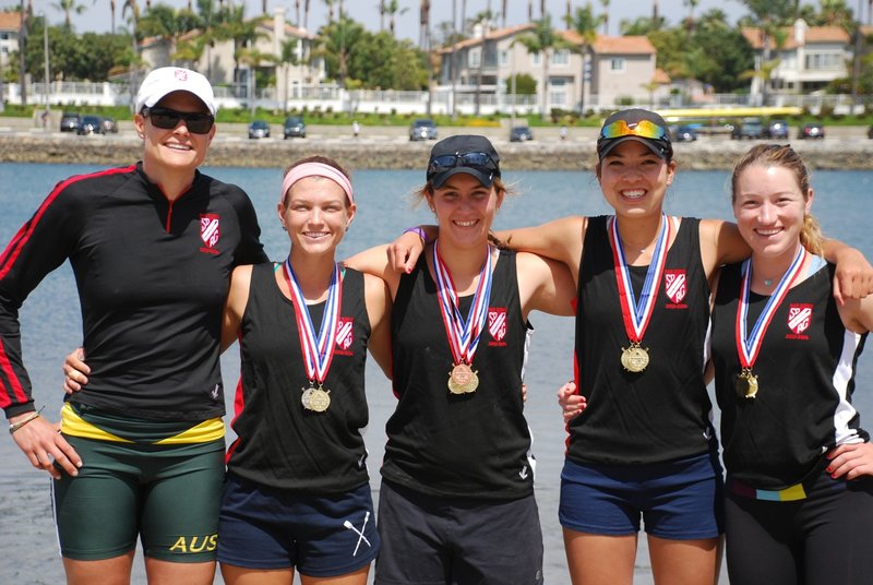 SD Rowing Club powers to sweep of Long Beach Invitational
