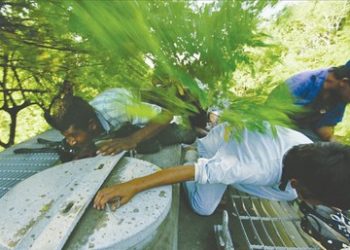 COUNTY VOTING MACHINES ENTRUSTED TO MINORS