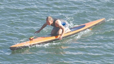Outrigger race breaks off-season monotony