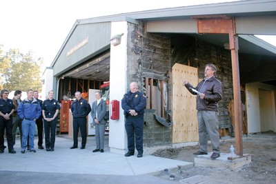 Sun will rise on renovated fire station
