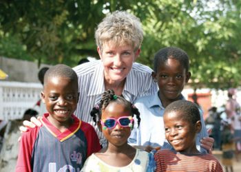 LJ/Monaco meet on the catwalk for fashion fete