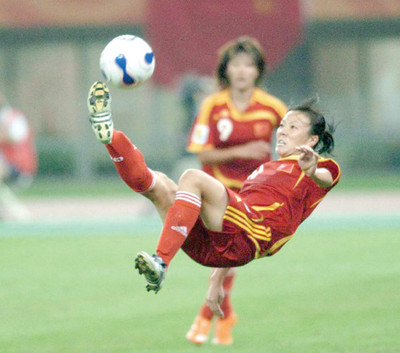 OB woman appears in World Cup battle