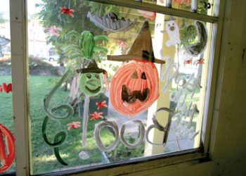 Looking through windows to Halloweens past