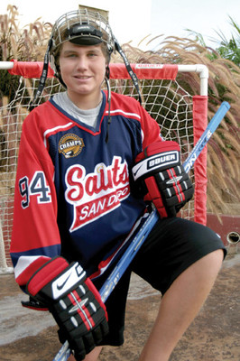 Point Loma hockey player laces it up at Canadian academy