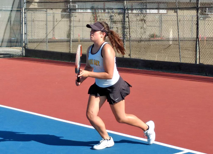 Valia looking to serve up successful senior season