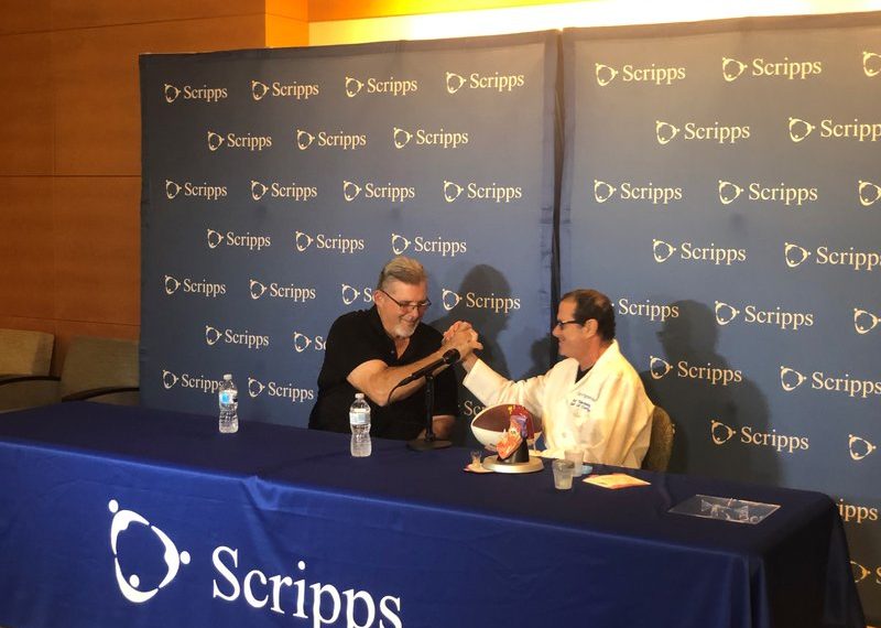 Former San Diego Charger Ed White receives innovative life-saving procedure from Scripps