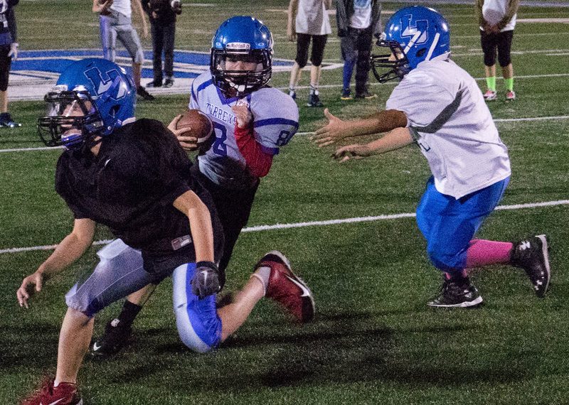 Pee wee football puts the pop in kids sports