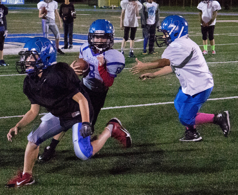 Pee wee football puts the pop in kids sports
