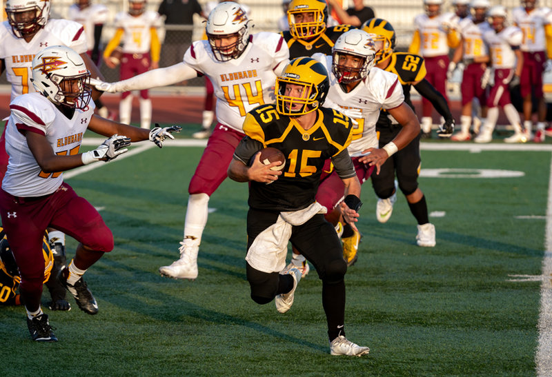 Mission Bay sports: volleyball, field hockey and football in action