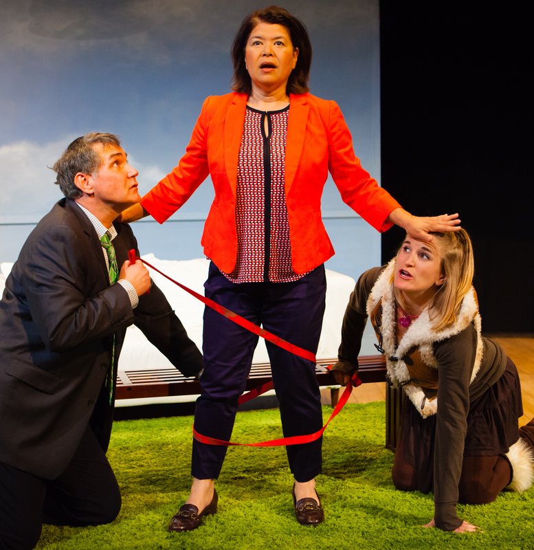 Samantha Ginn shines in NVA's OK, dog-eared 'Sylvia'