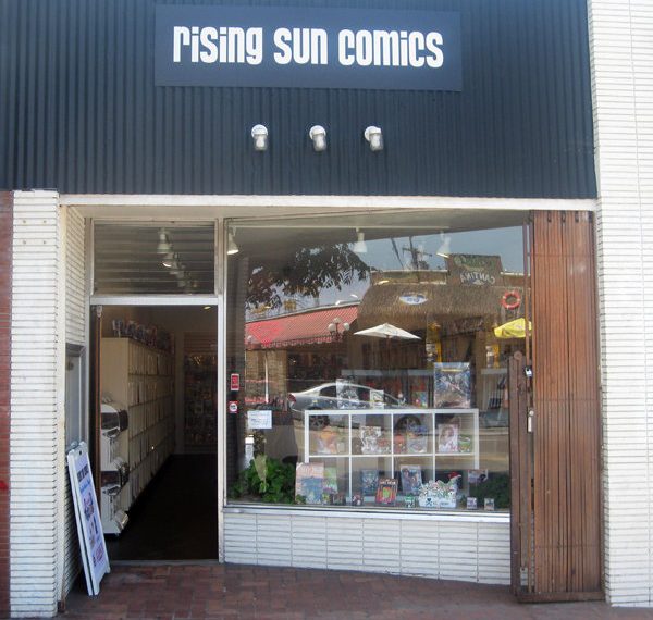 Rising Sun Comics in Pacific Beach offers graphic novels, and manga